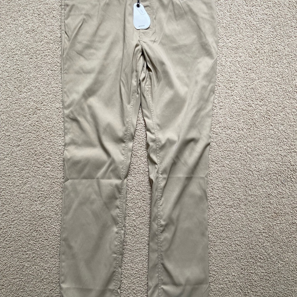 Prana Men's Slim Chinos in Light Tan